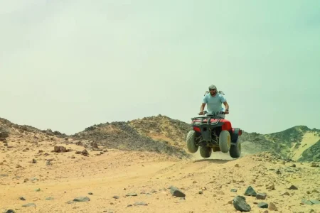 Morning Quad Biking ATV Desert Ride in Sharm El Shiekh