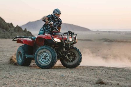 4×4 Jeep Desert Trip Safari, Quad Bike – Show – Dinner