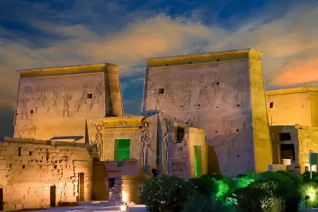 Sound and Light Show at Philae Temple