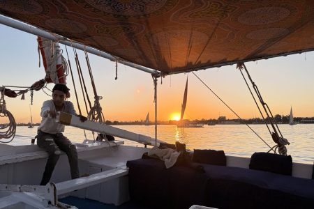 Luxor, Private Sunset Felucca Sailing Boat Ride