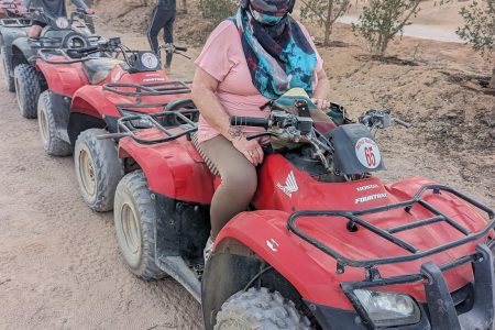 Morning Trip Hurghada Desert Tour by ATV, Pick-up